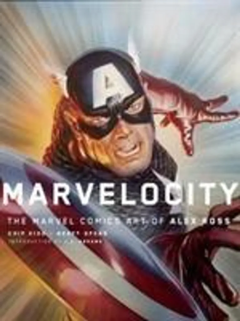 Livre Marvelocity Alex Ross pour Fan Marvel Idée Cadeau Collectionneur