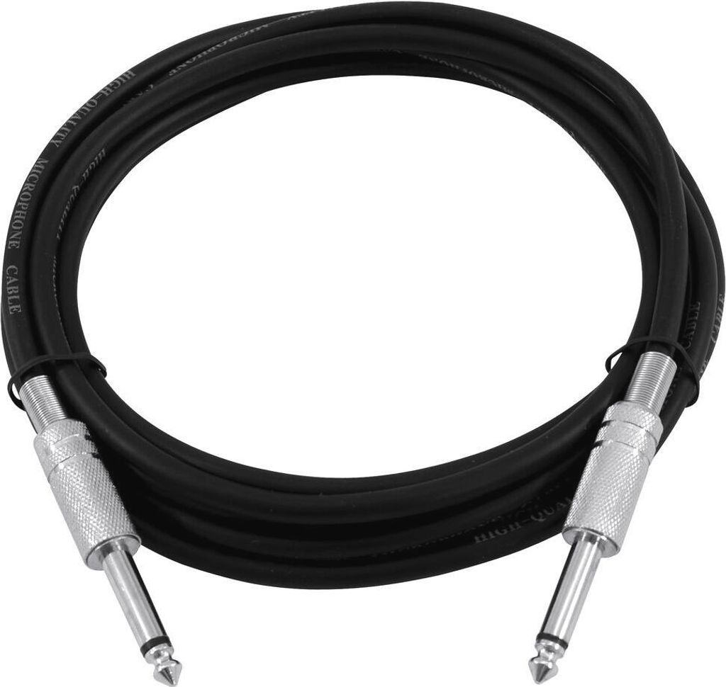 OMNITRONIC Klinkenkabel 6,3 mono 3m sw