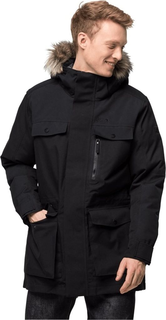 Jack Wolfskin GLACIER BAY PARKA M black black XL