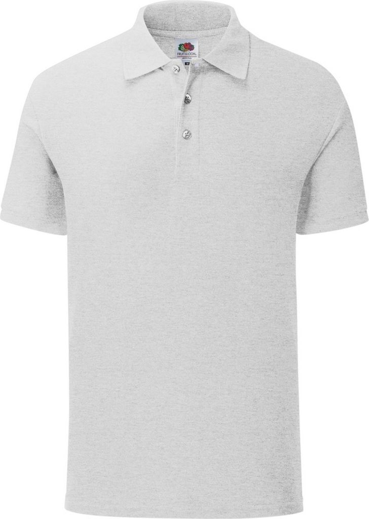 Fruit Of The Loom Herren Piqu Polo Shirt PC3572 (XL) (Grau meliert)