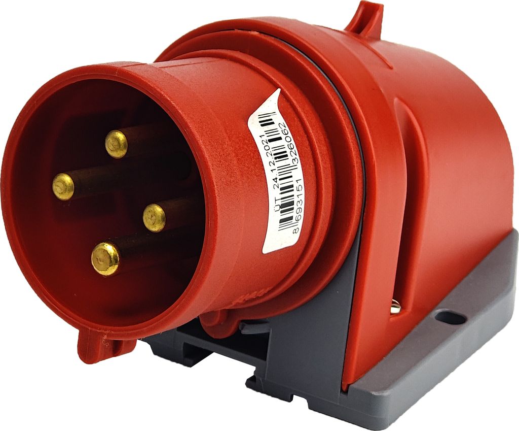 Fiche murale CEE en saillie 4P 32A 400V IP44 Image du produit 