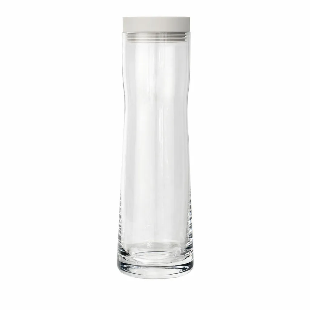 Carafe à eau anti-goutte blomus SPLASH 1l verre et inox poli Moonbeam