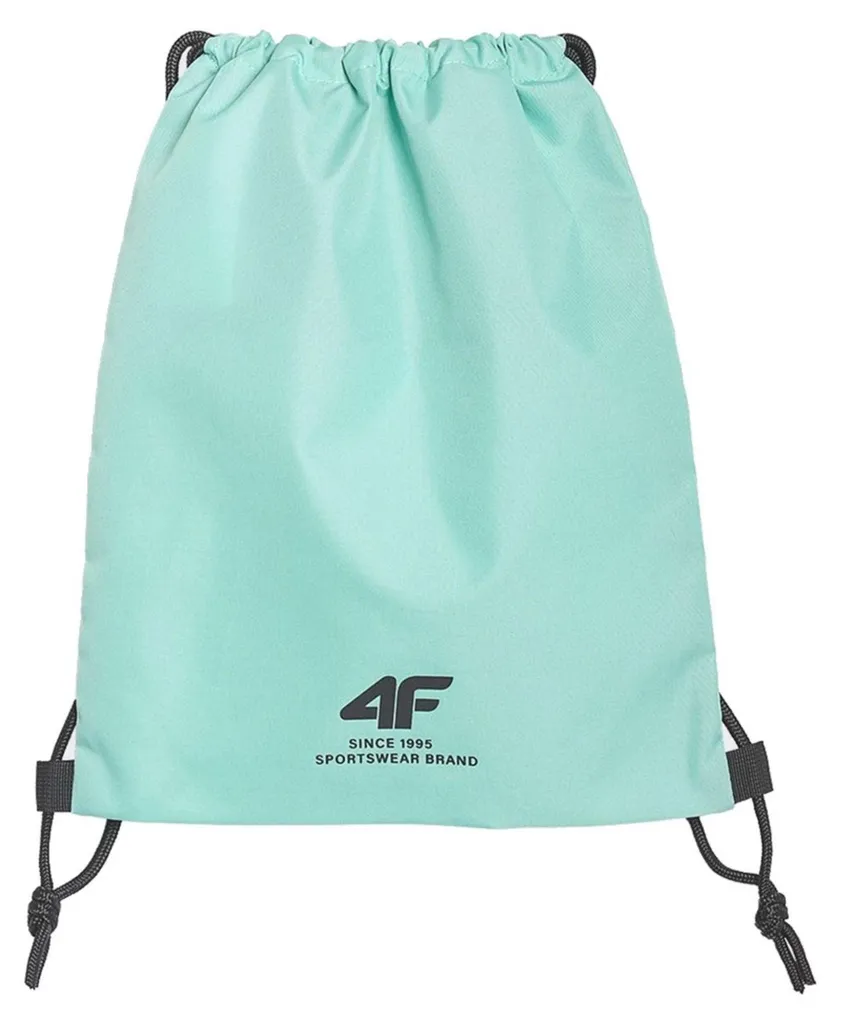 Petit sac à dos 4F turquoise résistant et imperméable pour gym et piscine