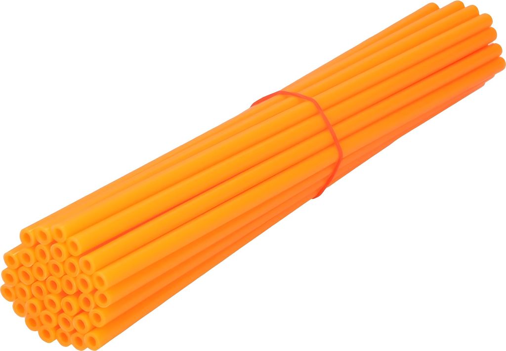 Speichencover Set 250mm orange - 36 Stück