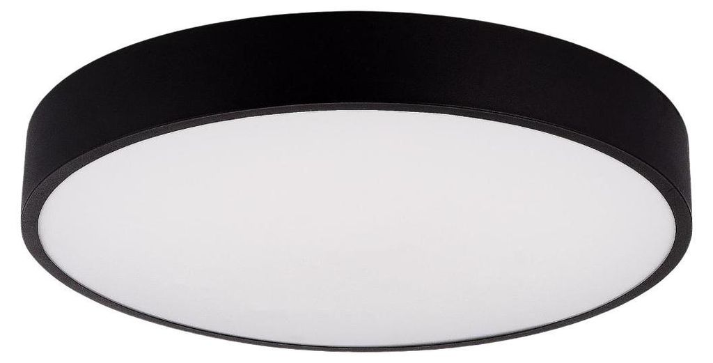 ZUMALINE LED-Deckenleuchte 60 cm 4100 lm 3000+4000+5500K IP44 schwarz NADI MS724-R600