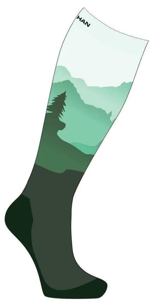 Nathan Adventure Speed Compression Otc Socken Grün EU 41-44 Mann Grün EU 41-44