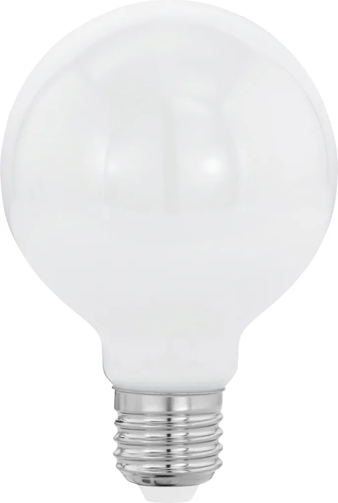 Ampoule LED E27 Eglo 7W blanc chaud Ø80mm pour une lumière douce et reposante