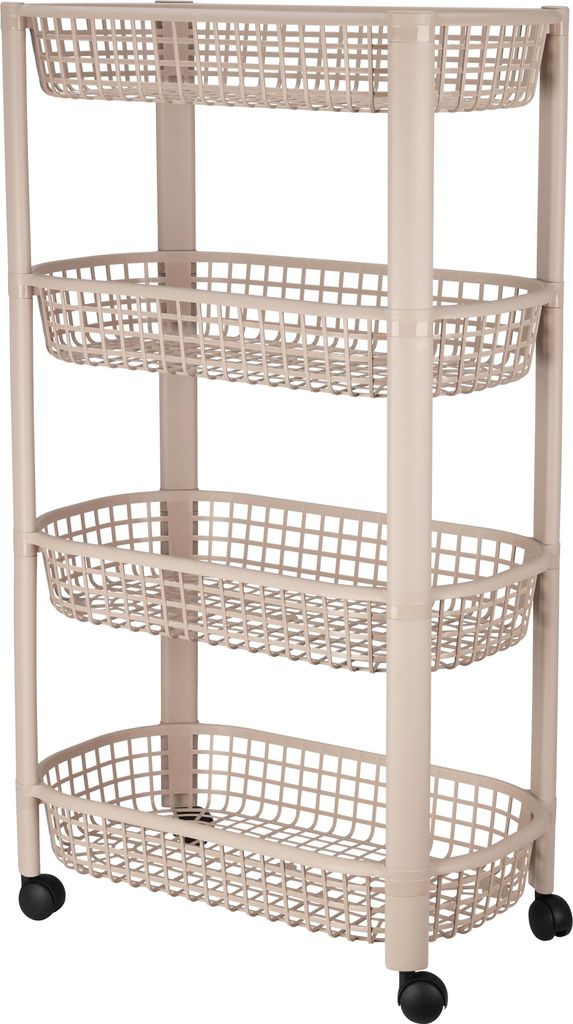 Excellent Houseware | Beistellwagen - Küchenwagen - 46 x 26 Produktbild 