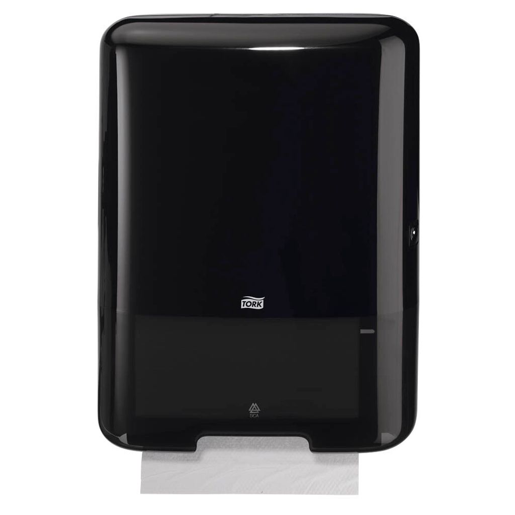 Tork - Distributeur d'essuie-mains H3 C/Z Pliage vous noir Image du produit 