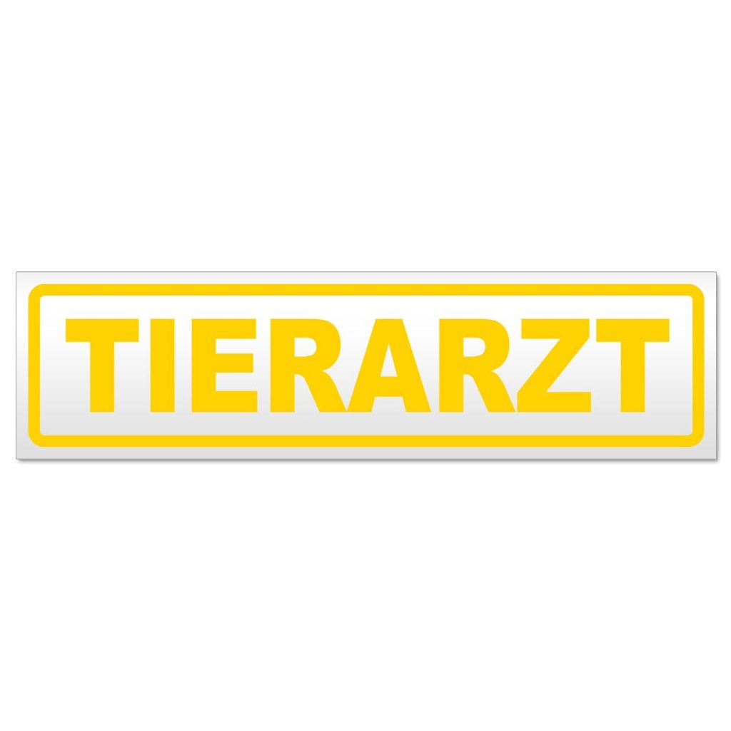 Tierarzt Magnetschild Schild magnetisch
