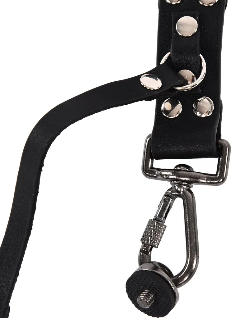 Doppia Tracolla Reflex Pelle Nera | Imbracatura Professionale Matrimoni - 4