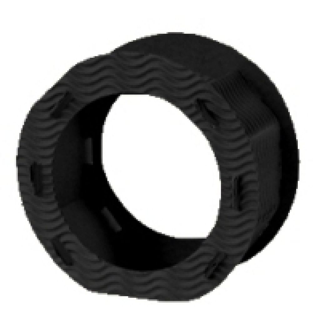 URSUS Runde Laternen 3D-Wellpappe, Schwarz, 11,5cm, 10Stk.