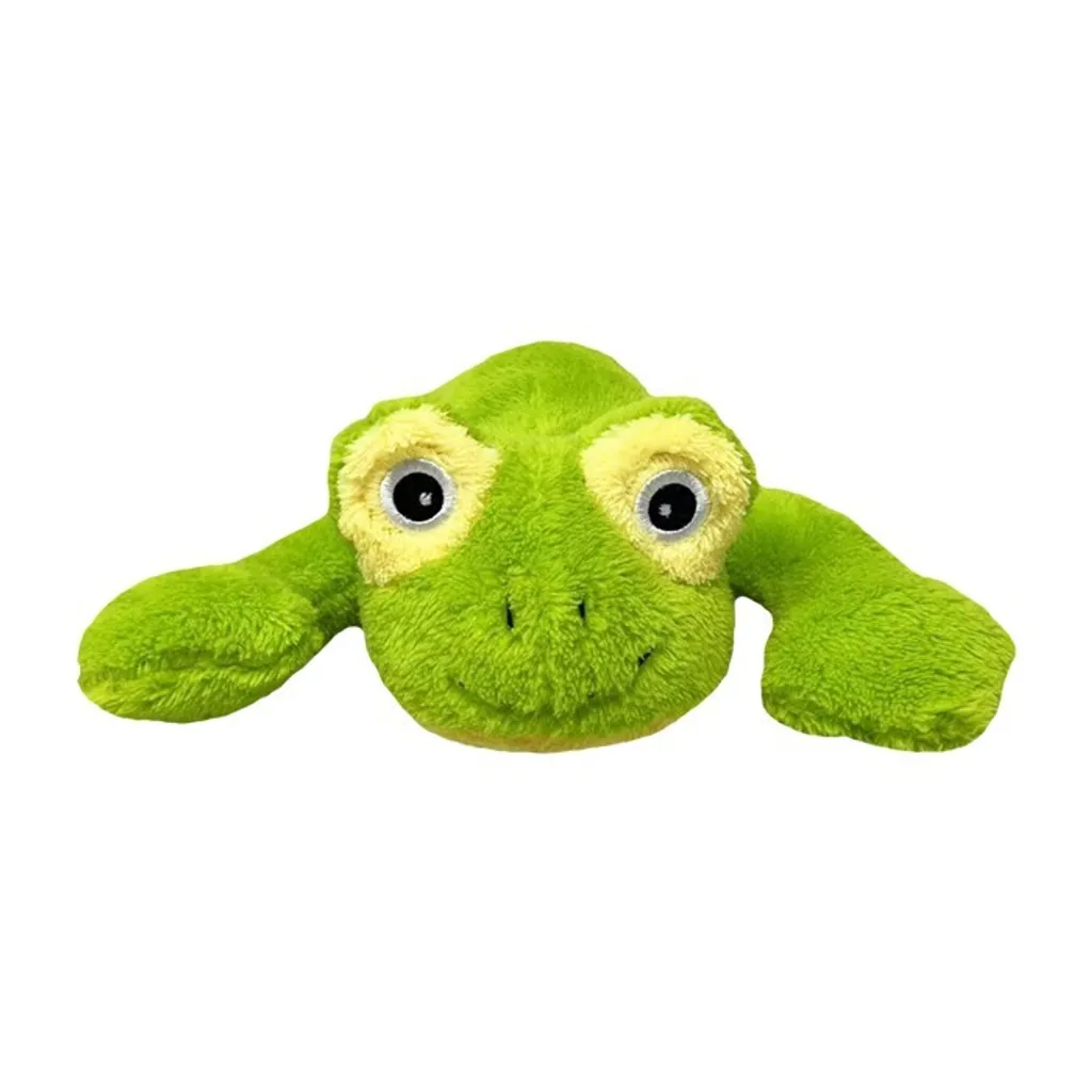 Grenouille Zuzia 40cm souple et moelleuse avec finitions artisanales