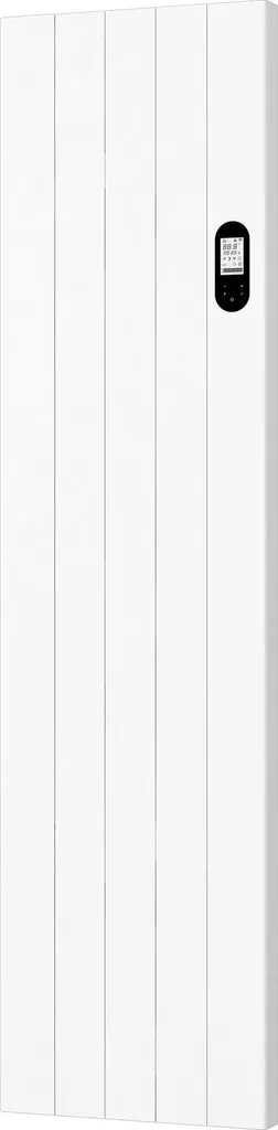 Radiateur électrique vertical 1500W blanc - Chauffage mural discret