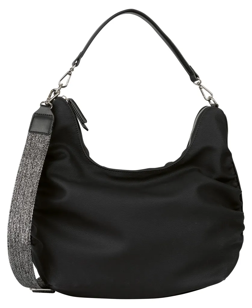 Grand Sac à Main Hobo Gabor Daja L 01122 - Cabas Élégant Noir Souple