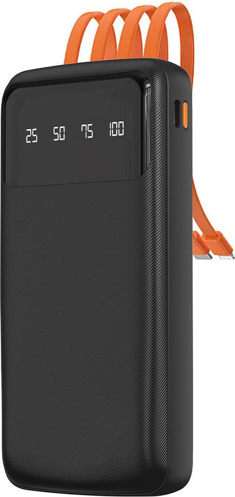 Universeller Powerbank 10000mAh mit USB, Typ C, Lightning Kabel Dudao