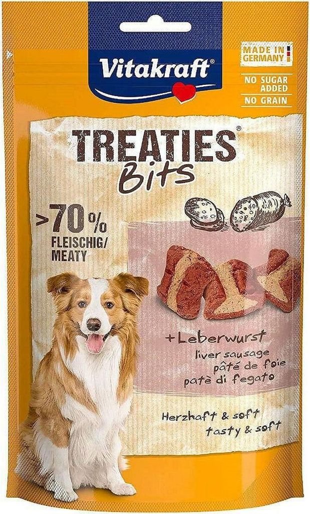 VITAKRAFT Treaties Bits with liver - hundeleckerli - 120 g