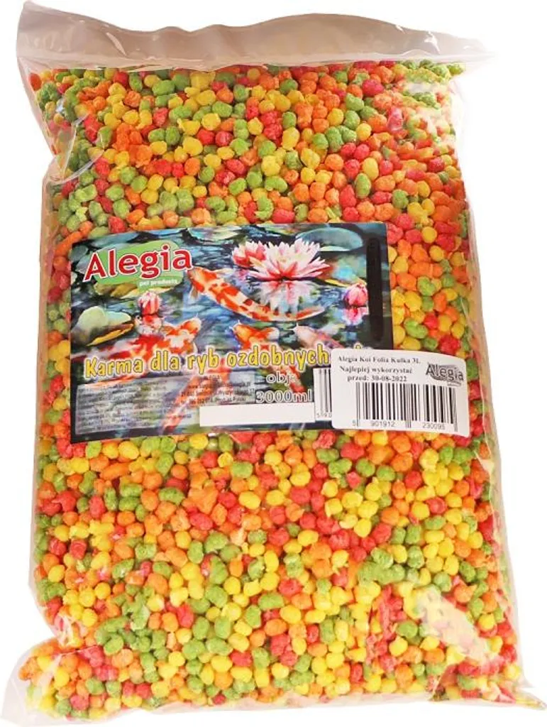 Alegia - Mangime per pesci ornamentali Miscela di palline 20L Alegia