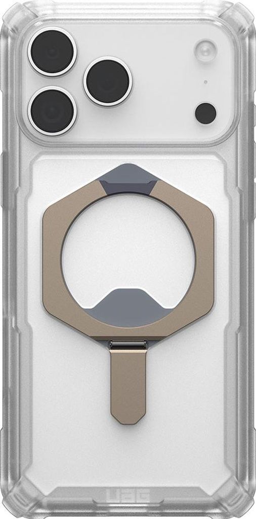 Urban Armor Gear 114528114G36, Cover, Apple, iPhone 17 Pro Max, 17,5 cm (6.9"), Titan, Transparent