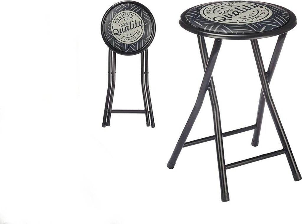 Klapphocker Klappstuhl Sitzhocker Hocker Stuhl klappbar rund Farbe Tropical