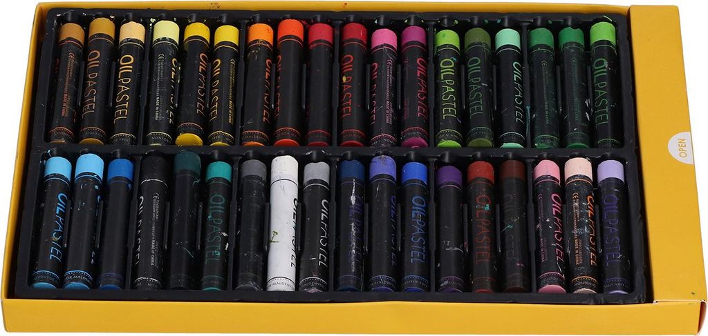 Ölpastelle, schwere Farbe, zylindrischer Malstift für Graffiti-Kunstzeichnungen, 36 Farben
