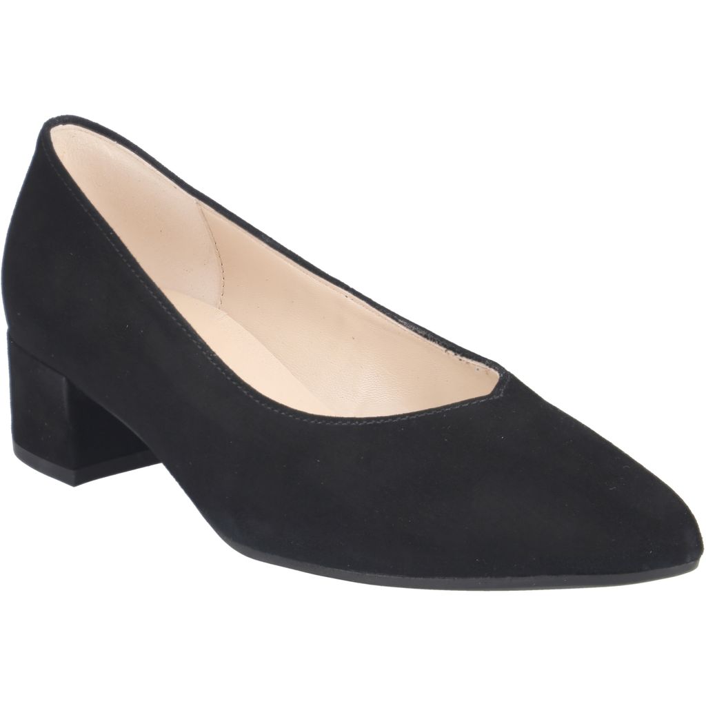 Gabor Pumps 443.17, Rauleder, Schwarz, Damen