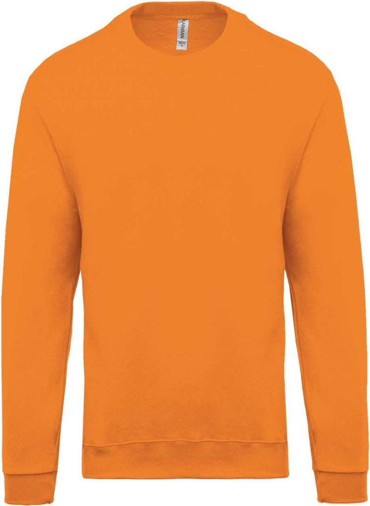 Kariban Uni Sweatshirt Sweat Pullover Sweater Pulli Hoodie, Größe:4XL, Farbe:Orange