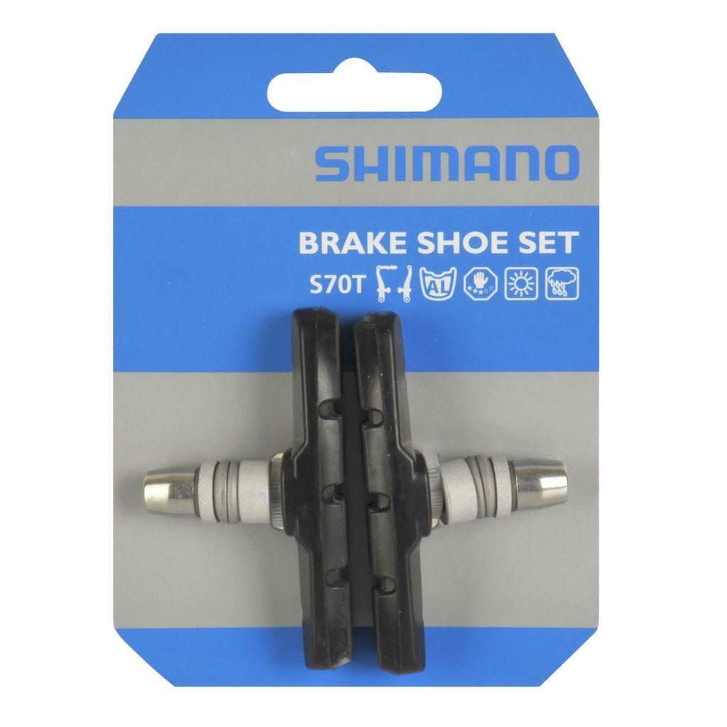 Shimano S70T, Fahrradbremsbelag, Schwarz Produktbild 