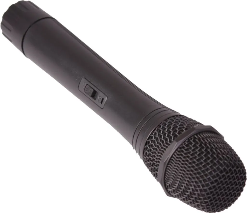 Micro Main Émetteur sans Fil UHF Ibiza Sound PORTUHF-HAND863 Noir Pro