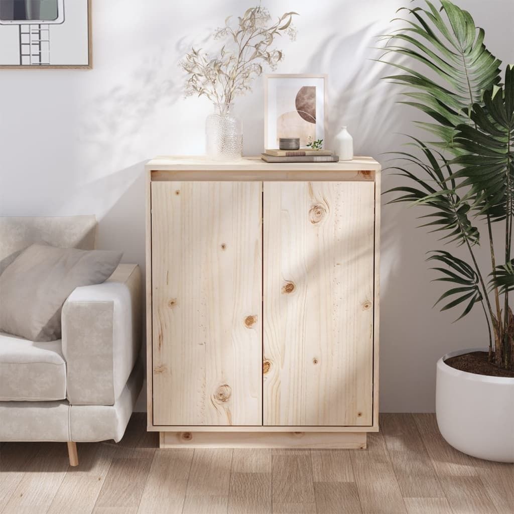 Maison Exclusive - Sideboard 60x34x75 cm Massivholz Kiefer