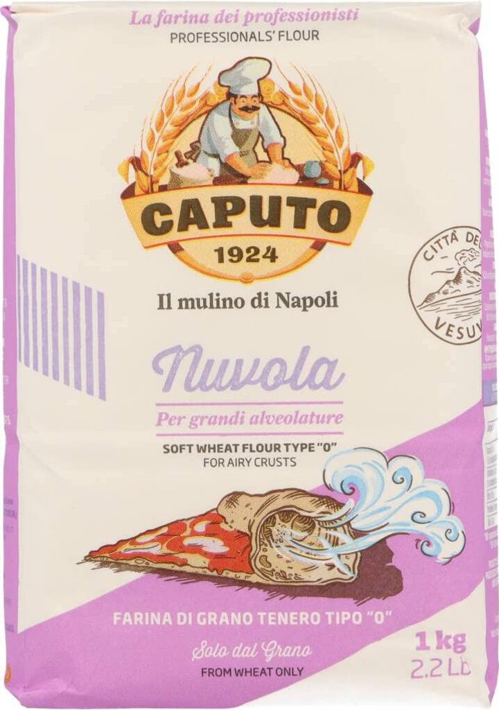 3x Farina Molino Caputo Nuvola Pizza Napoli Pizzamehl für leichten teig 1kg 100% natürliche