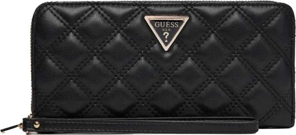 Compagnon Guess Swqg96 73146 Noir Idéal pour Cartes et Monnaie