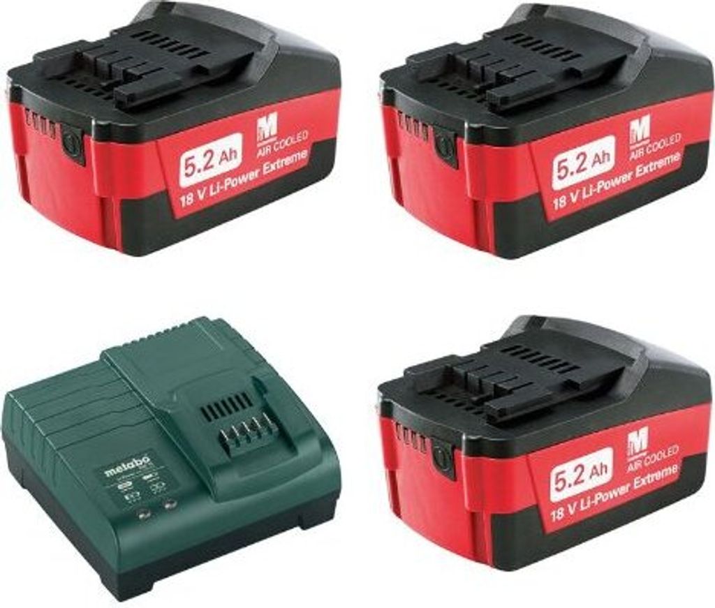 Metabo Basis-Set 18V 5.2 Ah