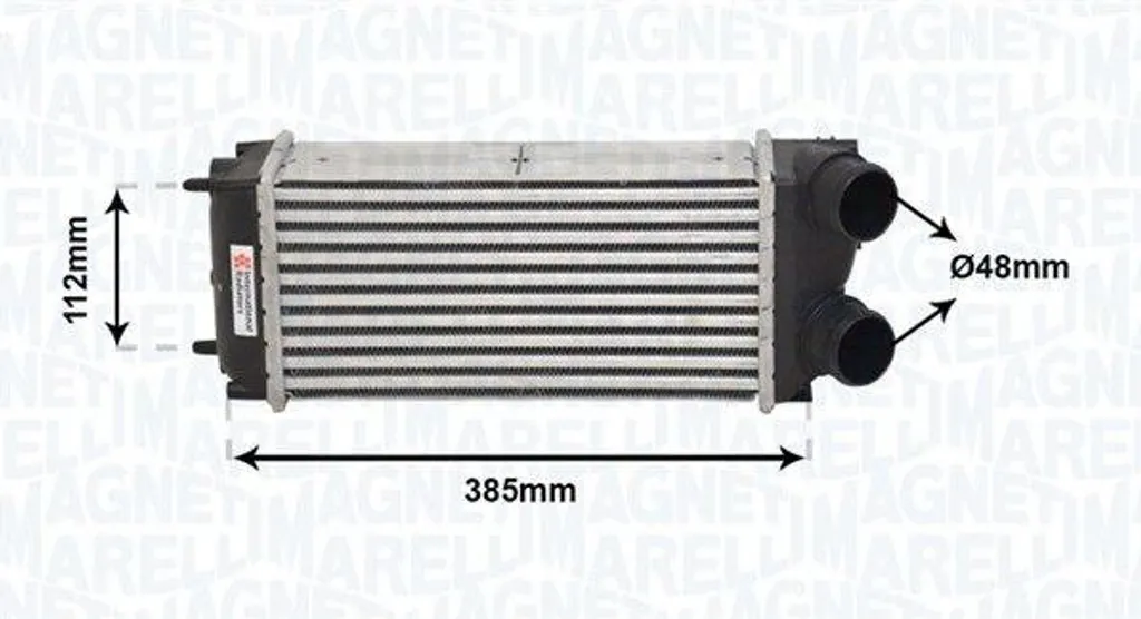 Magneti Marelli 351319205090 Intercooler - Dai aria al tuo Motore 1.6 HDi