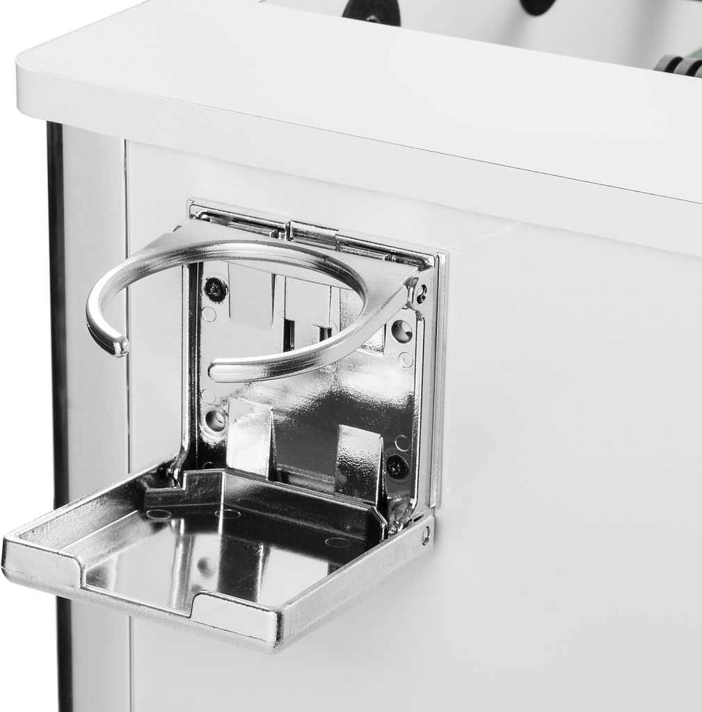 Profi Tischfussball "Leeds", Tischkicker, Weiß Produktbild 4