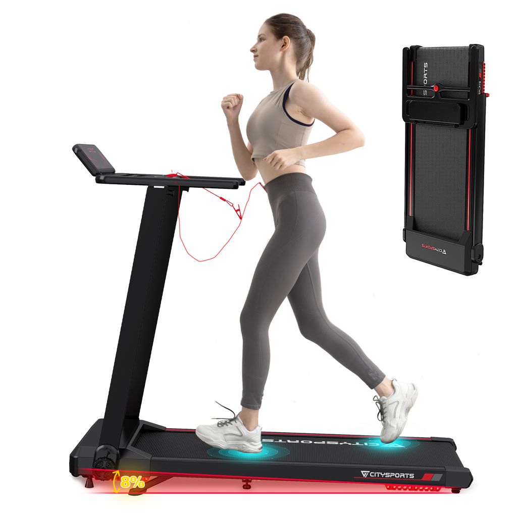 Klappbares Laufband für zu Hause, 1400w Treadmill Produktbild 