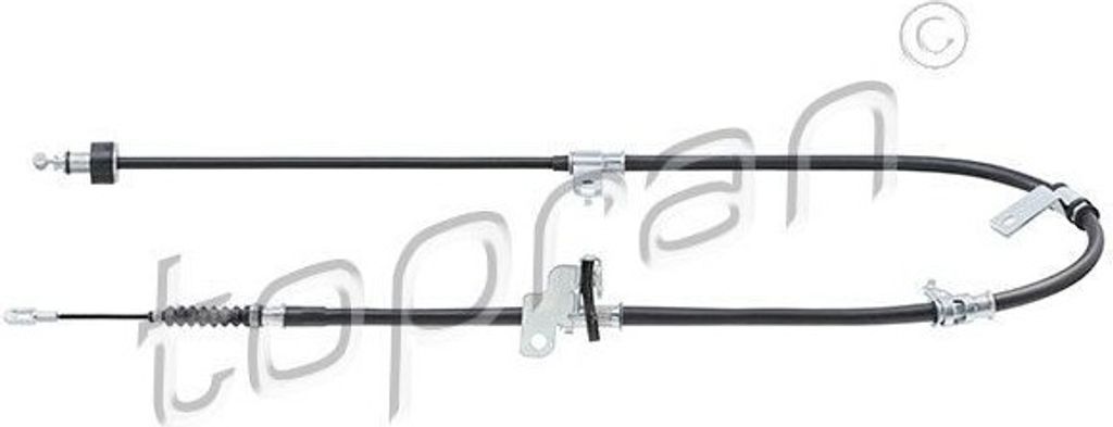 TOPRAN Handbremsseil 820 742 hinten rechts für KIA Picanto (SA) 1515mm