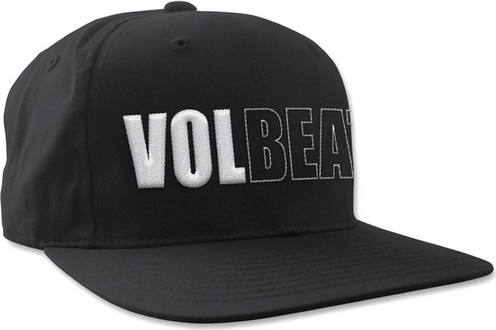 Volbeat - Snapback Mütze für Herren/Damen Uni RO8339 (Einheitsgröße) (Schwarz/Weiß)