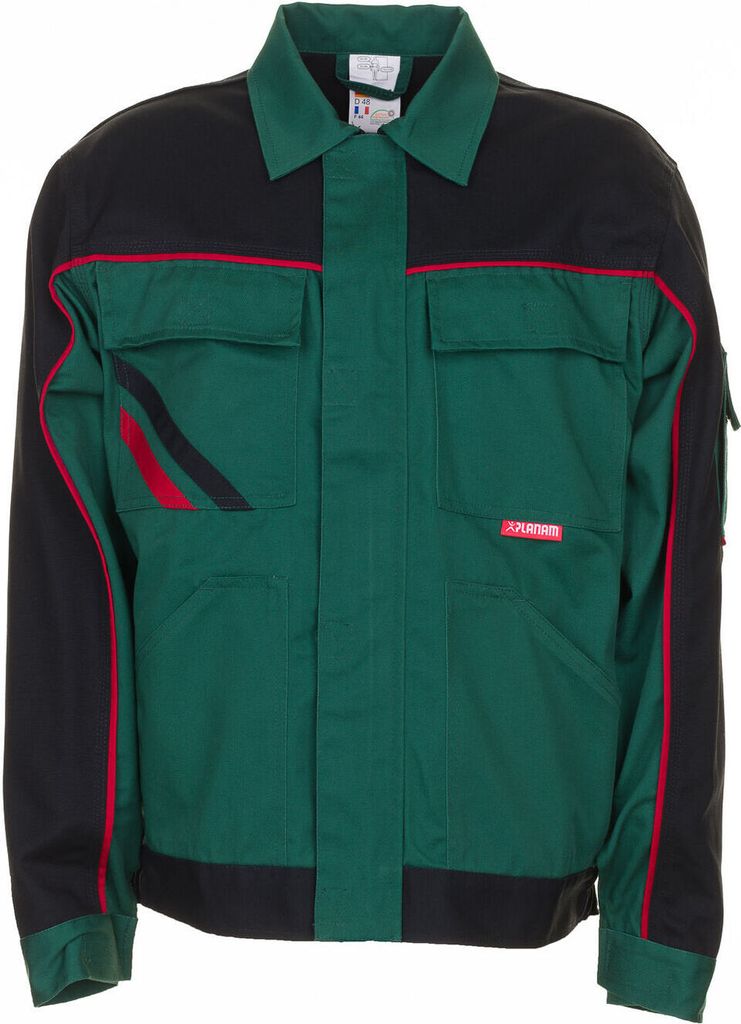 Größe 28 Herren Planam Highline Bundjacke grün schwarz rot Modell 2315