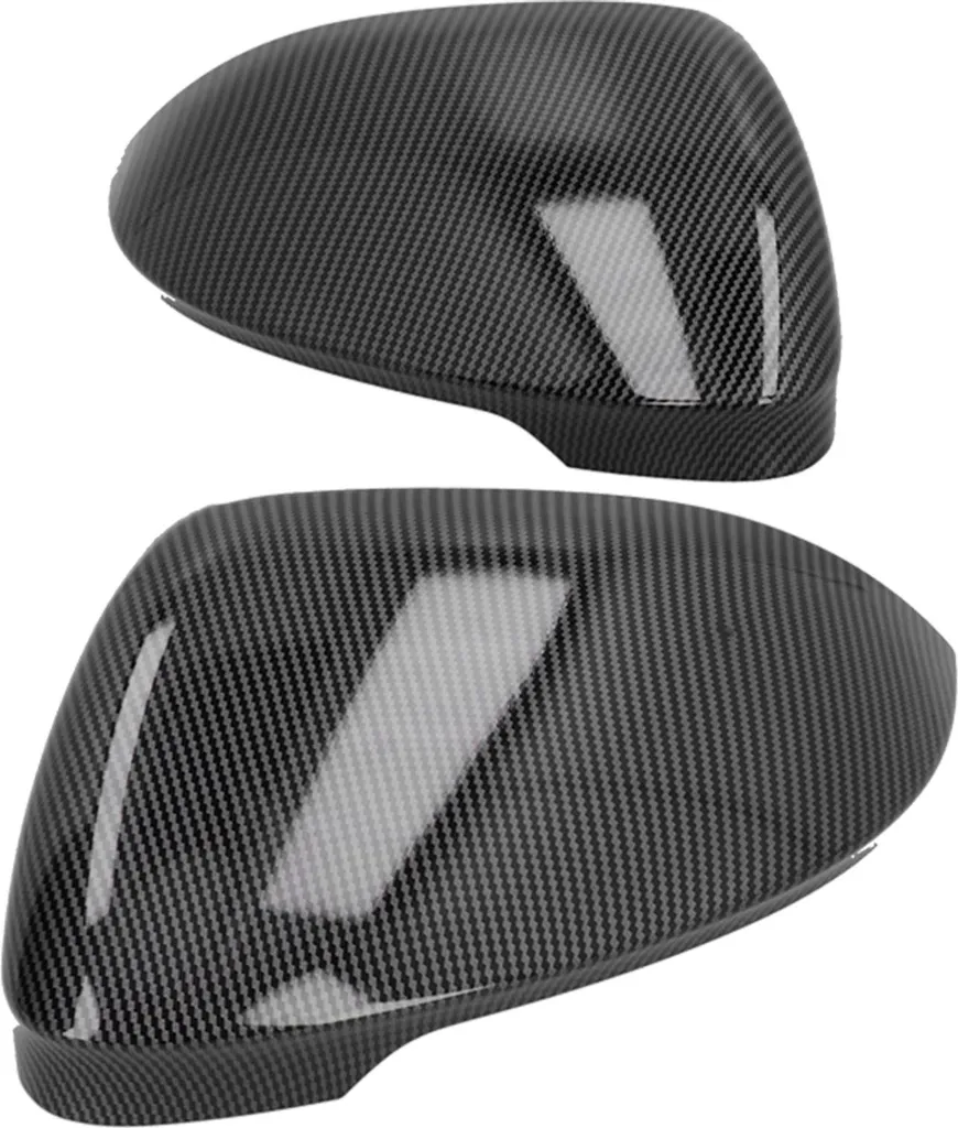 Coques de rétroviseur carbone pour MK8 2021+ avec Lane Assist (2 pcs)