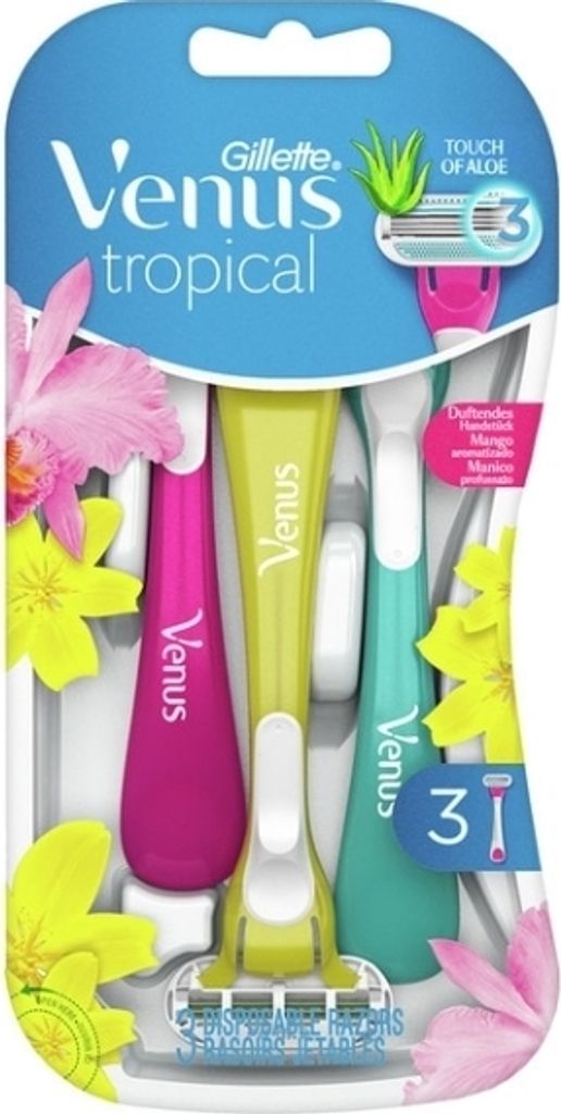 Gillette Venus Tropical Einwegrasierer (3 St)