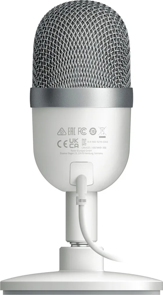 Micro USB Razer Seiren Mini White avec Directivité Supercardioïde - 2