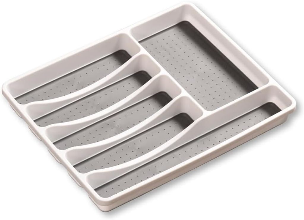 KESPER Bestekhouder, plastic, wit, 41 x 33,5 x 4,5 cm Productafbeelding 
