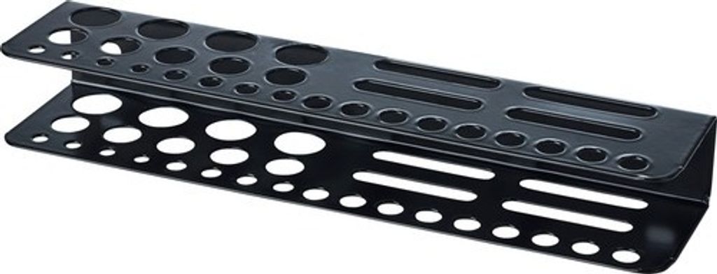Werkzeughalter Kurz Universal für Lochwände aus Stahlblech 270x35x60 mm