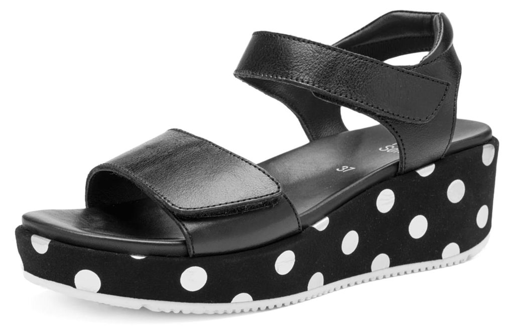 Ara Plateau Sandaletten Damen 32313938383233 Schwarz 40 EU