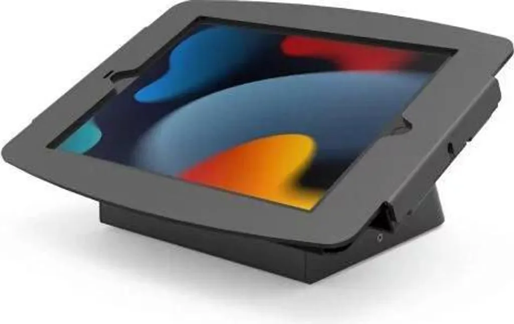 Borne Interactive iPad 10.2 Support de Table Kiosque AV Space Noir - 2