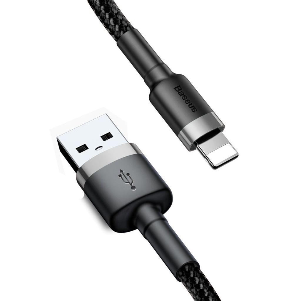 Baseus CALKLF-RG1, 3 meter, USB-A, Male, Male, Grijs, Productafbeelding 