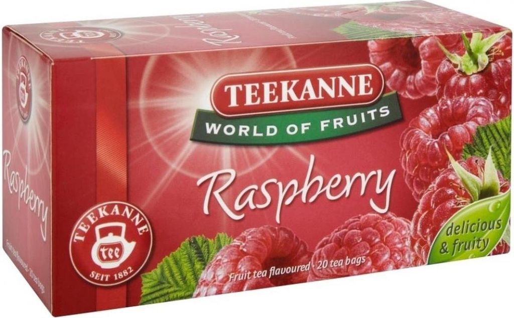 Čaj ovocný Teekanne World of Fruits, malina, 20x2,5 g Obrázok produktu 