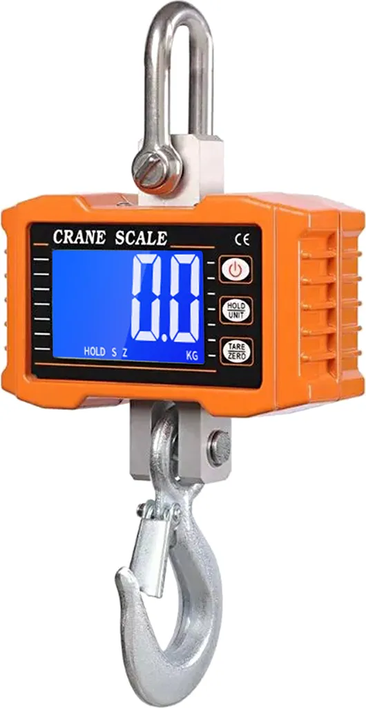 Croc de pesage électronique 1000kg pour levage et manutention pro