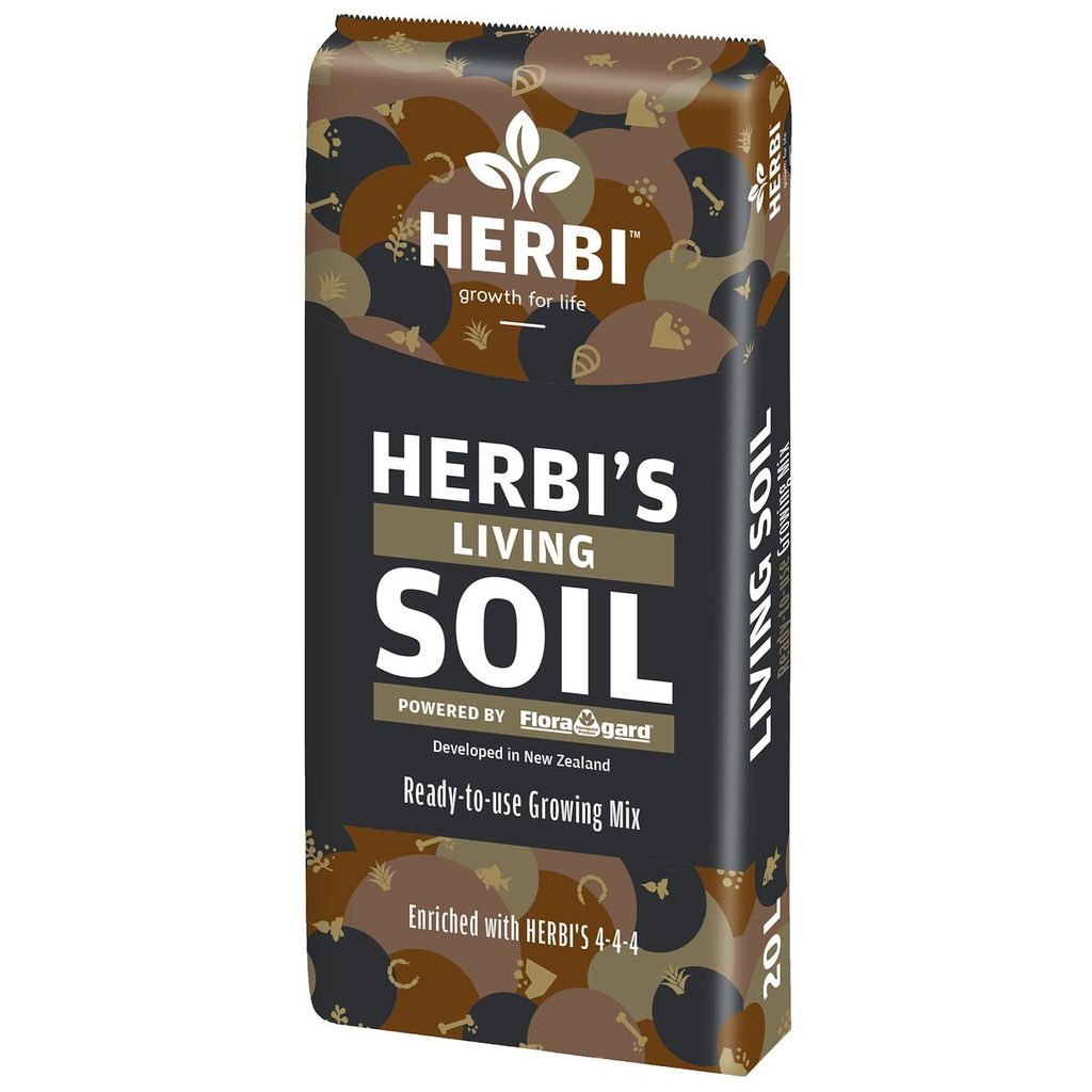 HERBI´S Grow-Erde Living Soil 20 Liter torffrei Produktbild 